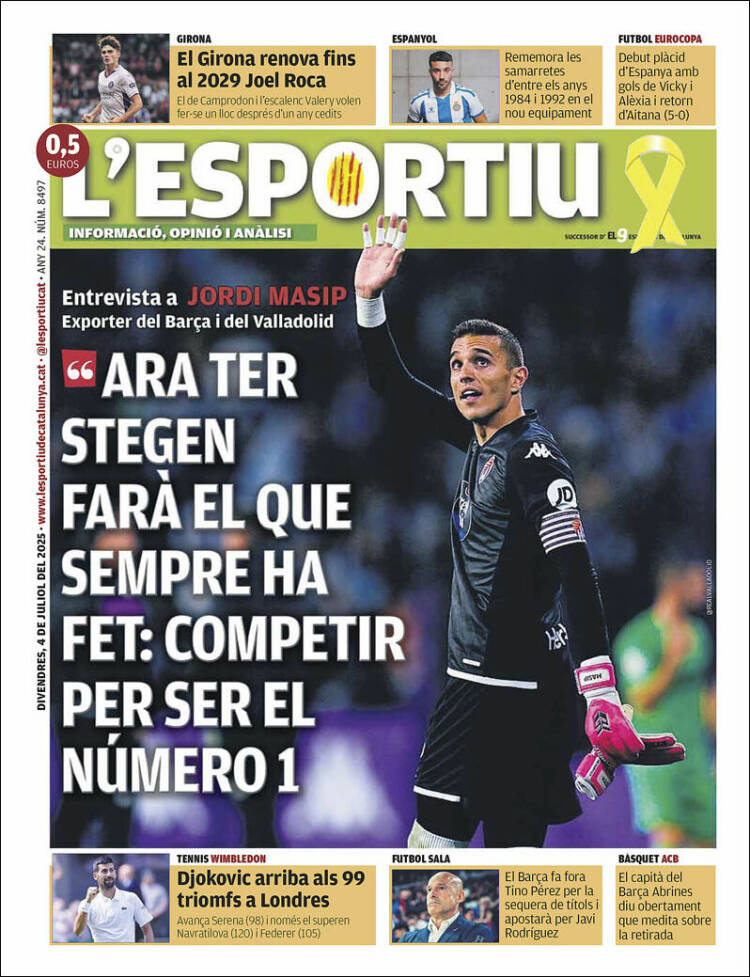 Portada de L'Esportiu (España)