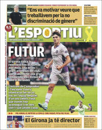 Portada de L'Esportiu : Girona (Espagne)