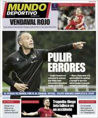 Portada de Mundo Deportivo Gipuzkoa (Espagne)