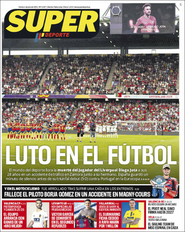 Portada de Superdeporte (Spain)