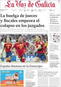 Portada de La Voz de Galicia (Spain)