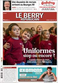 Portada de Berry Republicain (Francia)