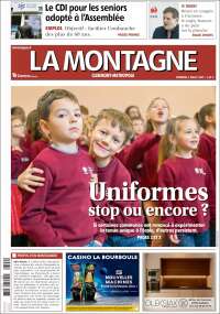 Portada de La Montagne (Francia)