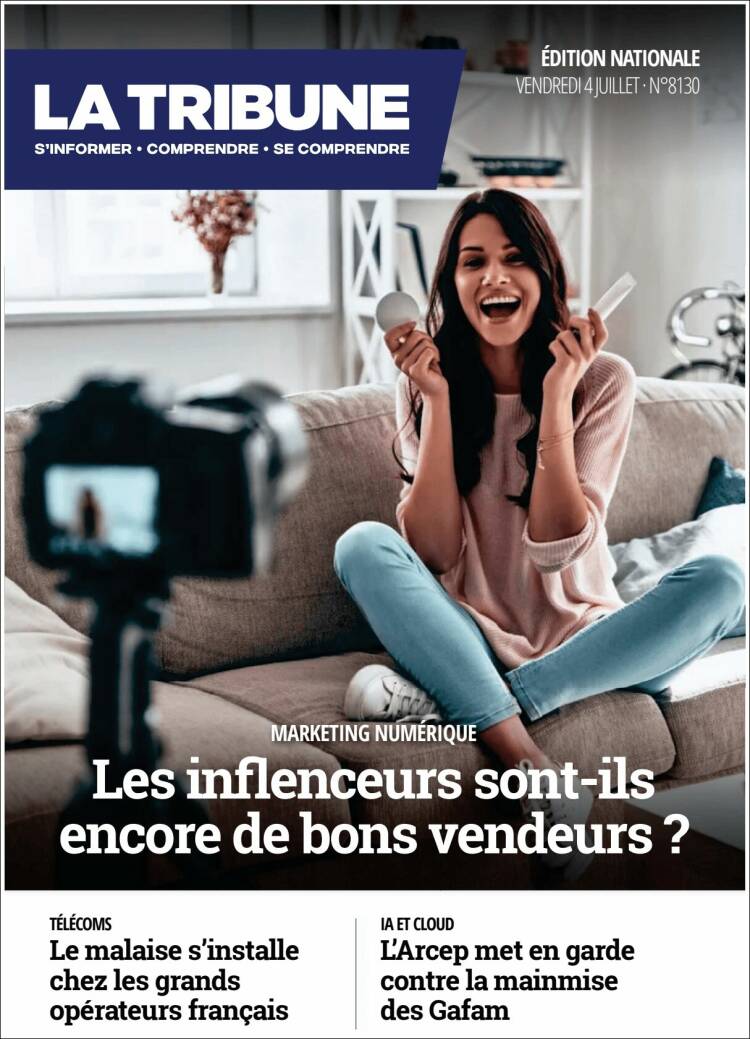 Portada de La Tribune (France)