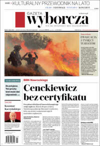 Portada de Gazeta Wyborcza (Poland)