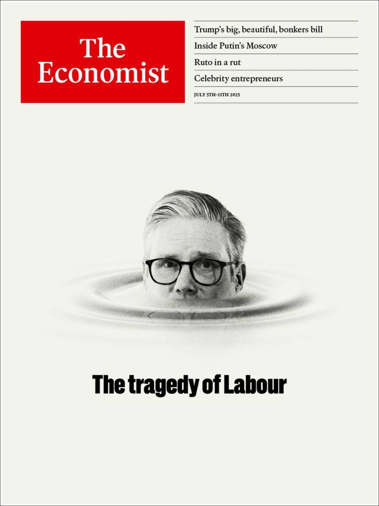 Portada de The Economist (Reino Unido)