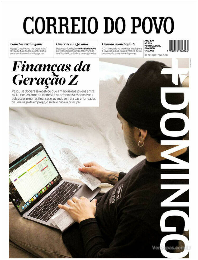 Portada de Correio Do Povo (Brasil)