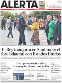 Portada de Alerta - El Diario de Cantabria (España)