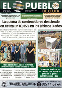 Portada de El Pueblo de Ceuta (Spain)