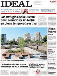 Portada de Ideal Almeria (España)