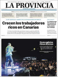 Portada de La Provincia (Spain)