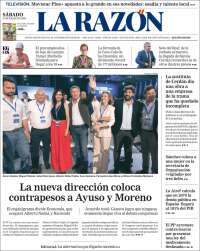 Portada de La Razón (Spain)