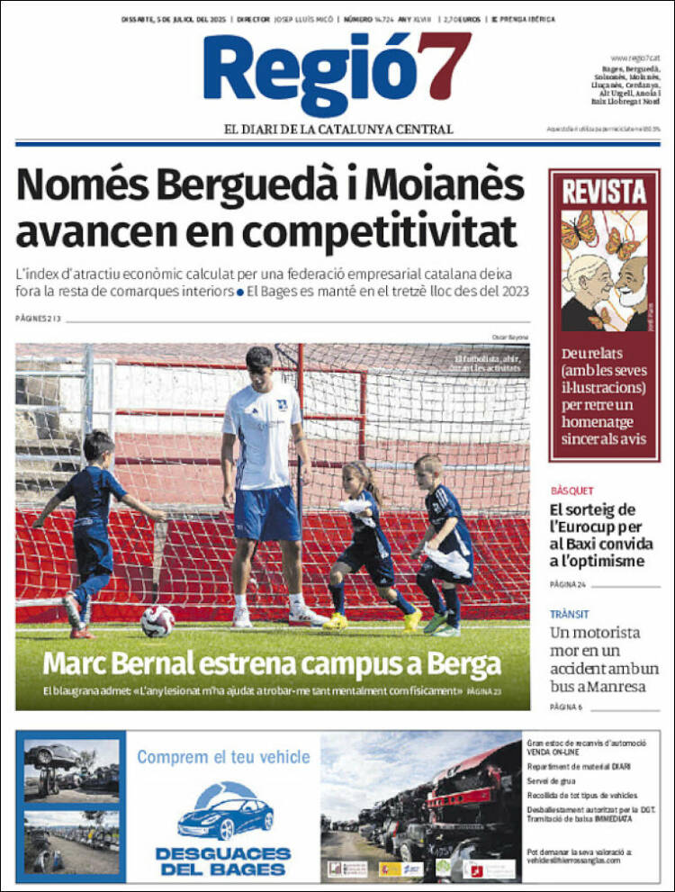 Portada de Regio7 (España)
