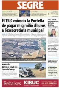 Portada de Segre (Spain)