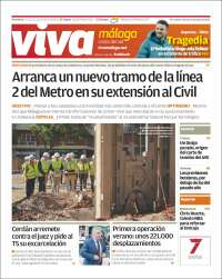 Portada de Viva Málaga (España)