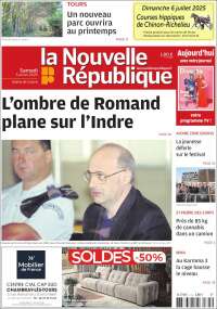 Portada de La Nouvelle Republique (Francia)