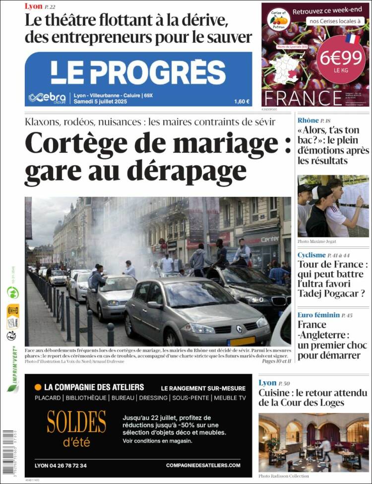 Portada de Progres de Fecamp (France)