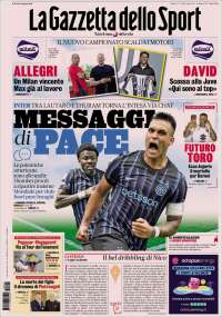 Portada de La Gazzetta dello Sport (Italy)