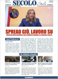 Portada de Secolo d'Italia (Italy)