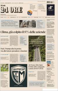 Portada de Il Sole 24 ORE (Italy)