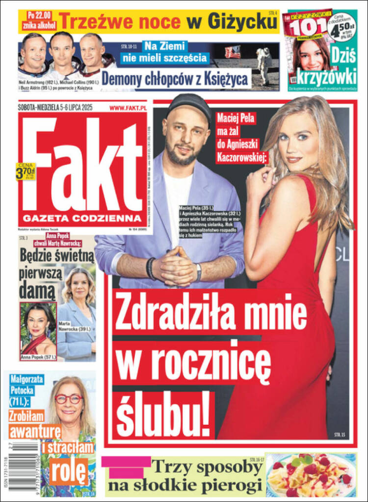 Portada de Fakt (Polonia)