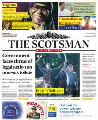 Portada de The Scotsman (United Kingdom)