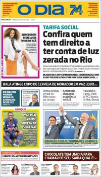 Portada de O Dia (Brasil)