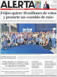 Portada de Alerta - El Diario de Cantabria (España)