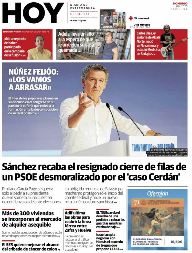Portada de Hoy - Badajoz (Espagne)