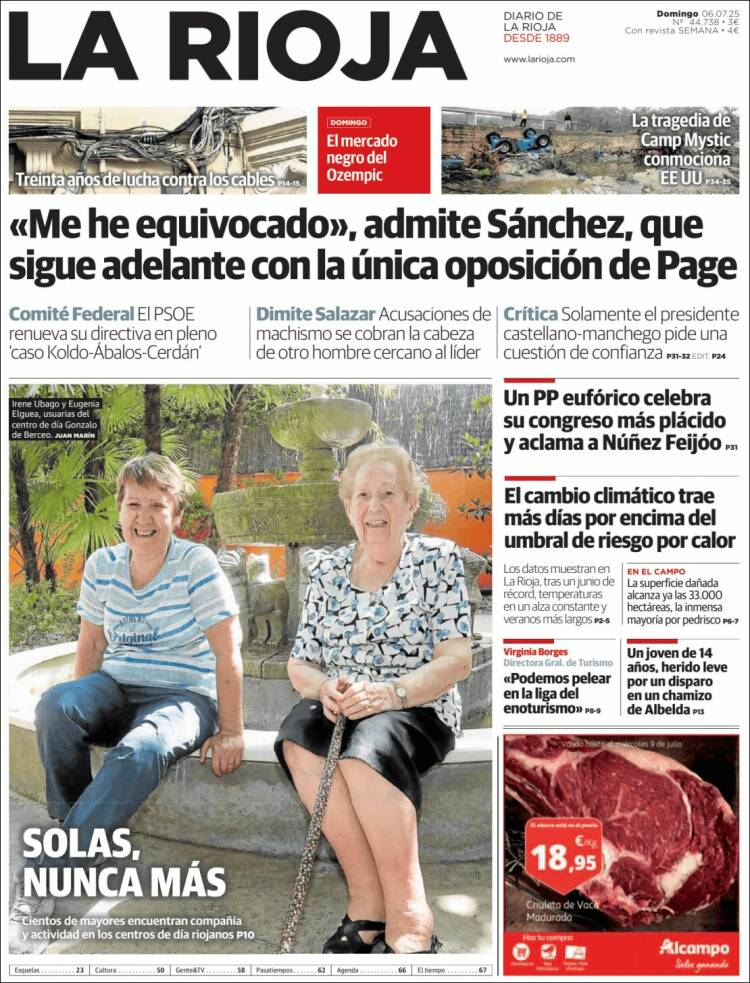 Portada de La Rioja (España)