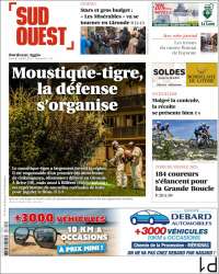 Portada de Sud Ouest (France)