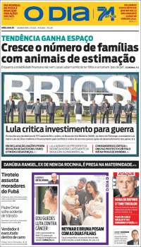 Portada de O Dia (Brasil)