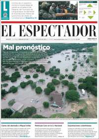 Portada de El Espectador (Colombia)