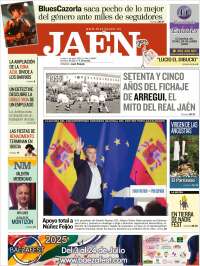 Portada de Diario Jaén (España)