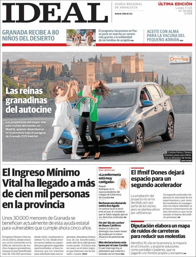 Portada de Ideal (España)