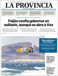 Portada de La Provincia (España)