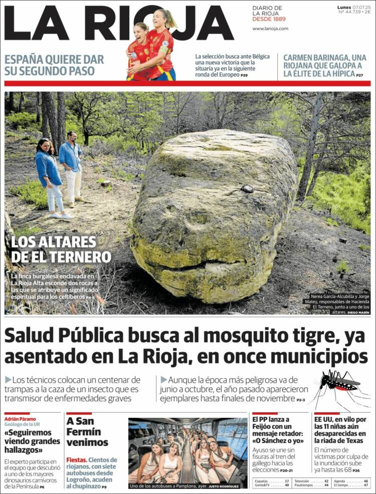 Portada de La Rioja (España)
