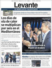 Portada de Levante (España)