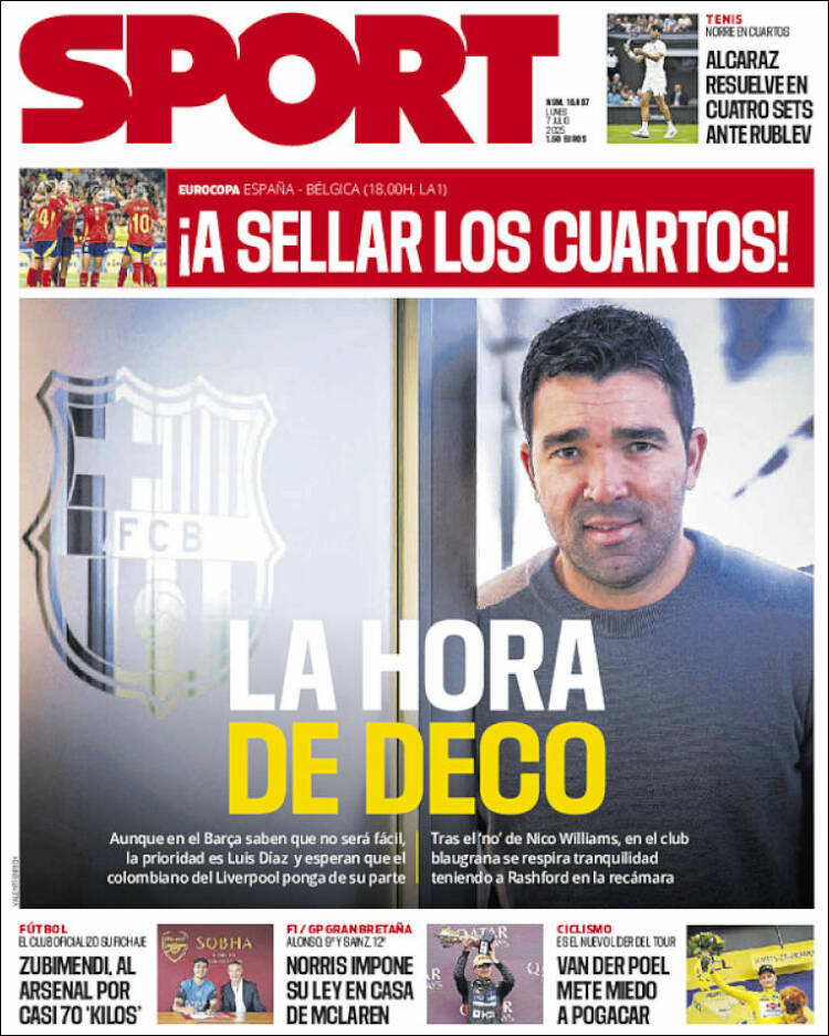 Portada de Sport (España)