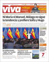 Portada de Viva Málaga (España)
