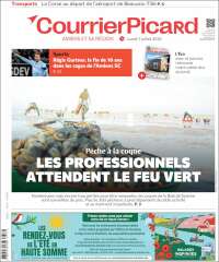 Portada de Courrier Picard (Francia)