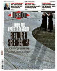 Portada de Libération (Francia)