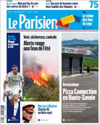 Portada de Le Parisien (Francia)
