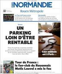 Portada de Paris Normandie (Francia)