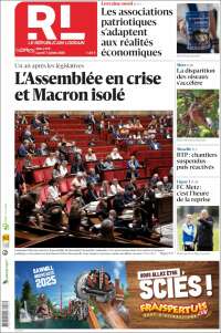 Portada de Le Republicain Lorrain (Francia)