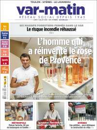 Portada de Var-Matin (Francia)