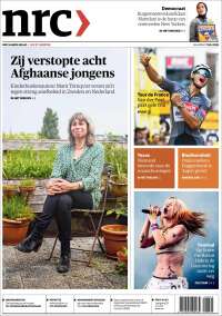 Portada de NRC Handelsblad (Países Bajos)