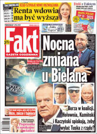 Portada de Fakt (Polonia)