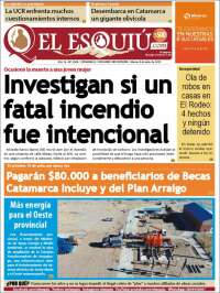 Portada de El Esquiu (Argentina)