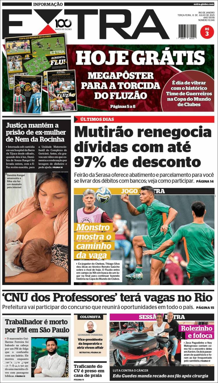 Portada de Extra (Brasil)